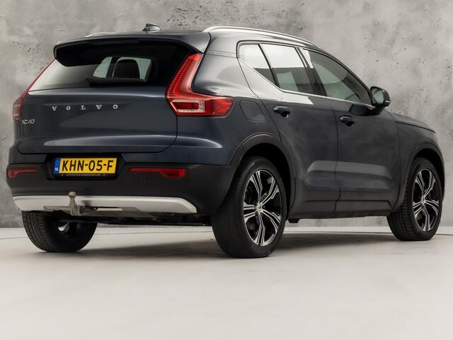 Volvo XC40 1.5 T5 Recharge Inscription 262PK Automaat (APPLE CARPLAY, GROOT NAVI, LEDER, CAMERA, STUUR/STOELVERWARMING, SPORTSTOELEN, TREKHAAK, KEYLESS, NIEUWE APK, NIEUWSTAAT)