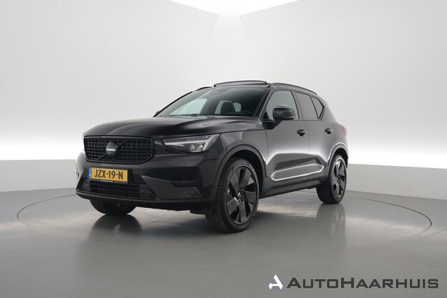 Volvo XC40 2.0 B3 Ultra Black Edition | Rijklaar! | S/K-Dak | Harman/Kardon | Bliss | Stuur-stoel+Voorruitverw. | 360*+PDC | Memory | Nav+App.Connect | Elek. Klep V