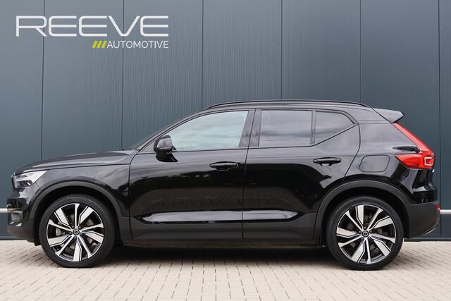 Volvo XC40 Recharge Pro 70 kWh | Full Options | R-design | Pano | Trekhaak | 360 camera | Harman Kardon | 20 inch | Adaptieve cruise | Verwarmd stuurwiel