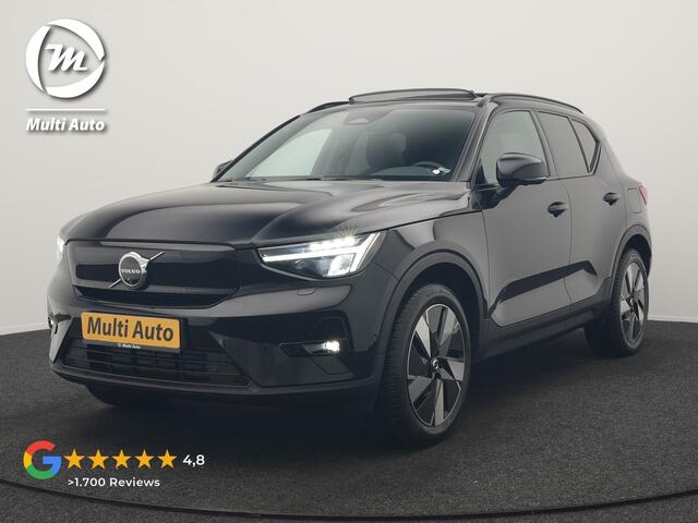 Volvo XC40 Single Motor Extended Range Ultimate 82 kWh 252pk Dealer O.H. | Panodak | Adaptive Cruise | 360 Camera | Harman / Kardon | Warmtepomp | Sportstoelen Memory & Verwarmd | Google Assistent | Keyless | Blis | Stuur Verwarmd | Apple Carplay | DAB | 19"L.M |