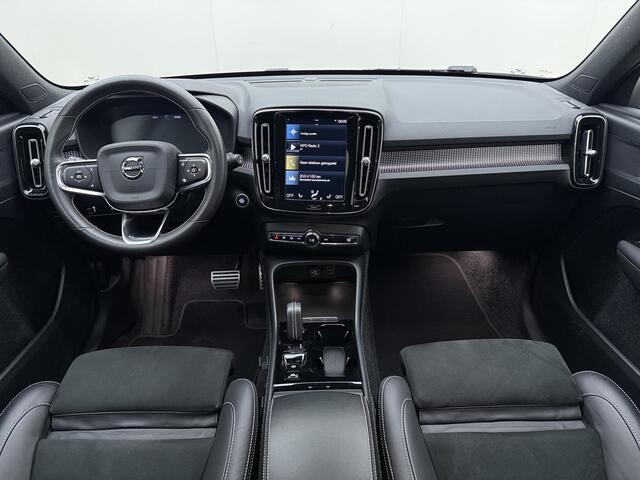 Volvo XC40 T3 163pk Automaat R-Design / Adapt. Cruise / BLIS / Nubuck / Stoel + Stuurw. Verwarming / Elektr. Trekhaak / PDC + Camera / 18'' / Elektr. Achterklep /