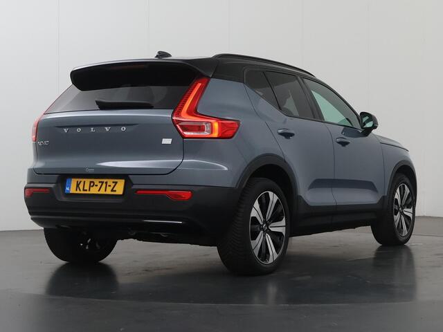 Volvo XC40 Recharge Plus | Trekhaak | Warmtepomp | Dodehoekdetectie | Keyless | cruise control adaptief | Navigatie | Stoelverwarming | Achteruitrijcamera |