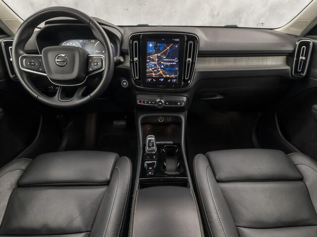 Volvo XC40 1.5 T4 Recharge Inscription 211Pk Automaat (APPLE CARPLAY, GROOT NAVI, MEMORY SEATS, LEDER, SPORTSTOELEN, KEYLESS, STOELVERWARMING, CAMERA, ELEK ACHTERKLEP, NIEUWSTAAT)