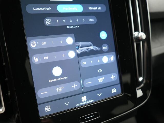 Volvo XC40 Recharge Twin Core 78 kWh 408pk Dealer O.H. | Warmtepomp | Camera | Stoelen & Stuur Verwarmd | Google Assistent | Apple Carplay | Cruise Control | DAB | Virtual Cockpit |
