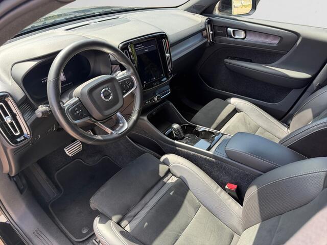 Volvo XC40 Recharge P8 AWD R-Design SOH 92%, Stuur/Stoelverwarming, Harman Kardon, Memory, Black Optic