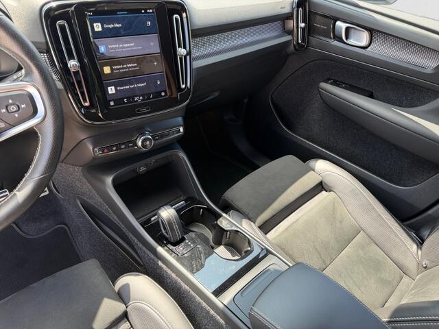 Volvo XC40 Recharge P8 AWD R-Design SOH 92%, Stuur/Stoelverwarming, Harman Kardon, Memory, Black Optic