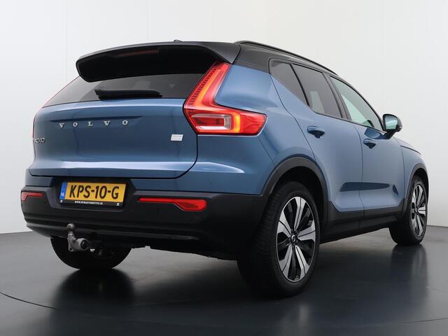 Volvo XC40 Ultimate Recharge Pure 360 CAMERA | PANORAMADAK | ELEKTRISCHE TREKHAAK | STOEL- & STUURVERWARMING | ACHTERUITRIJCAMERA | ELEKTRISCHE ACHTERKLEP | HARMAN KARDON AUDIO | ZEER COMPLEET | ALL-IN PRIJS INCL. 12 MAANDEN BOVAG GARANTIE