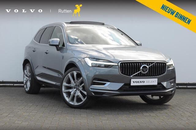 Volvo XC60 T6 340PK Automaat AWD Inscription / Adaptieve cruise control / BLIS / Parkeersensoren met 360 camera / Elektrische stoelen / Keyless entry / 22" velgen / Apple carplay / Leder dashboard / Harman Kardon audio