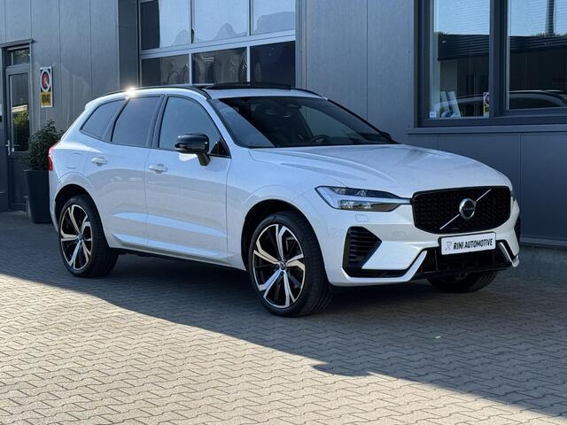 Volvo XC60 2.0 T6 Plug-in hybrid AWD R-Design 349 PK | Crystal White | Trekhaak | Harman Kardon