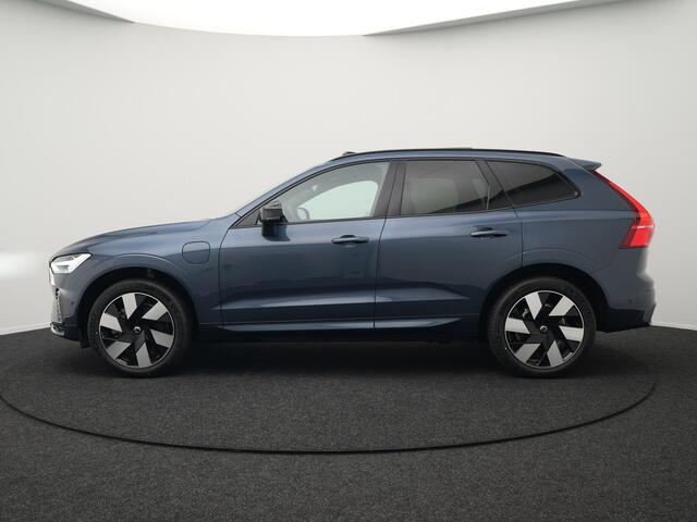 Volvo XC60 T8 Plug-in hybrid AWD Ultimate Dark PHEV | Panodak | Trekhaak af Fabriek | Adaptive Cruise | Head Up | Tailored Wool Sportstoelen Memory | Harman Kardon | 360 Camera | 20"L.M | Keyless | Google Maps |