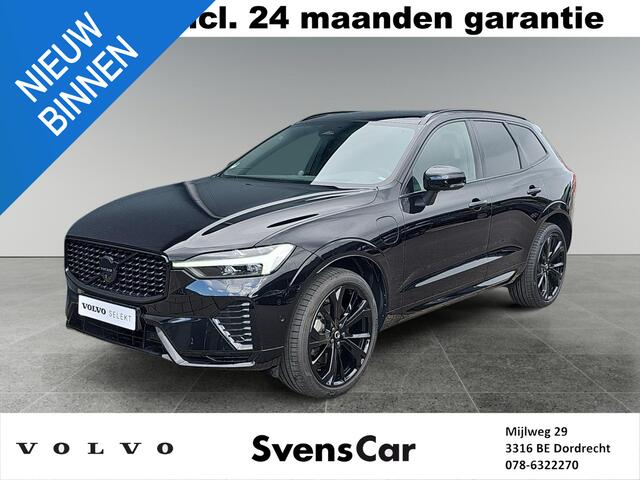 Volvo XC60 2.0 T8 Plug-in hybrid AWD Ultimate Black Edition | Bowers & Wilkins Audio | Head-up Display | Gelamineerde zijruiten | Massagefunctie voorstoelen |