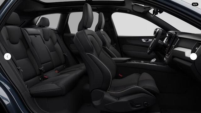 Volvo XC60 B5 AWD Plus Black Edition | FACELIFT | Panoramadak | 360 Camera | Trekhaak | Getint Glas | Voorruitverwarming | 21 Inch