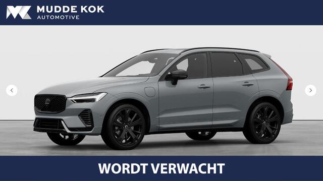 Volvo XC60 T8 Plug-in hybrid Plus Black Edition | FACELIFT | Luchtvering | Bowers & Wilkins | Panoramadak | Head-Up | 360 Camera | Trekhaak