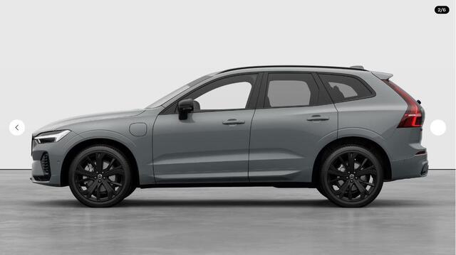 Volvo XC60 T8 Plug-in hybrid Plus Black Edition | FACELIFT | Luchtvering | Bowers & Wilkins | Panoramadak | Head-Up | 360 Camera | Trekhaak