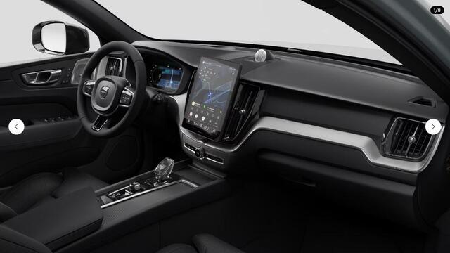 Volvo XC60 T8 Plug-in hybrid Plus Black Edition | FACELIFT | Luchtvering | Bowers & Wilkins | Panoramadak | Head-Up | 360 Camera | Trekhaak