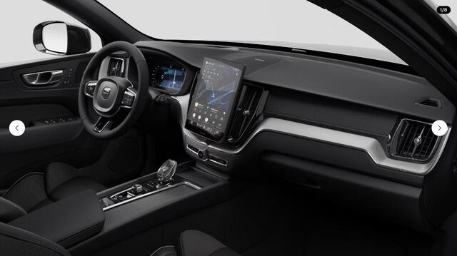 Volvo XC60 T6 Plug-in hybrid Ultra Black Edition | FACELIFT | Panoramadak | Head-Up | 360 Camera | Trekhaak | Getint Glas | 21 Inch