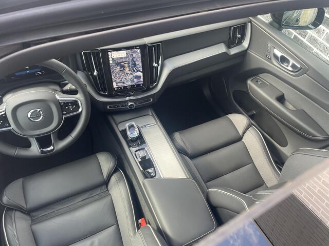 Volvo XC60 T6 Plug-in hybrid AWD Plus Black Edition | Adaptieve Cruise Control | Panoramadak | 360° Parkeercamera | Stoel-/Stuur-/Voorruitverwarming | Google Maps