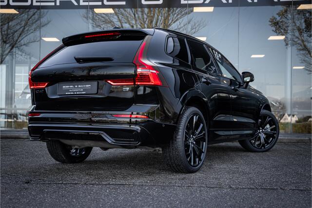 Volvo XC60 2.0 T6 Plug-in hybrid AWD Ultimate Black Edition Four-C luchtvering ** Trekhaak
