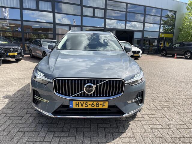 Volvo XC60 2.0 T6 Plug-in hybrid 350 pk AWD Inscription Long Range Luchtvering Trekhaak Nappa Leder Pilot Assist Rondzicht Camera Panoramadak Massage + Comfortstoelen + verwarming Harman Kardon Audio Adaptieve Cruise Control 1e Eigenaar keurig netjes !
