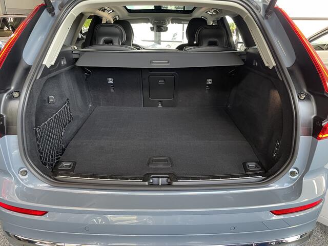 Volvo XC60 2.0 T6 Plug-in hybrid 350 pk AWD Inscription Long Range Luchtvering Trekhaak Nappa Leder Pilot Assist Rondzicht Camera Panoramadak Massage + Comfortstoelen + verwarming Harman Kardon Audio Adaptieve Cruise Control 1e Eigenaar keurig netjes !