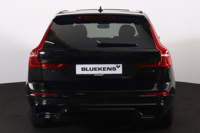 Volvo XC60 T6 Recharge AWD Plus Black Edition - LONG RANGE - Luchtvering - Panorama/schuifdak - IntelliSafe Assist & Surround - 360º Camera - Harman/Kardon audio - Adaptieve LED koplampen - Verwarmde voorstoelen, stuur & achterbank - Parkeersensoren voor & achter - 