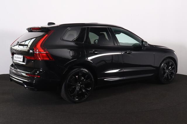 Volvo XC60 T6 Recharge AWD Plus Black Edition - LONG RANGE - Luchtvering - Panorama/schuifdak - IntelliSafe Assist & Surround - 360º Camera - Harman/Kardon audio - Adaptieve LED koplampen - Verwarmde voorstoelen, stuur & achterbank - Parkeersensoren voor & achter - 