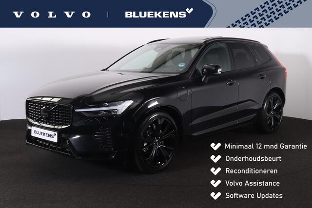 Volvo XC60 T6 Recharge AWD Plus Black Edition - LONG RANGE - Luchtvering - Panorama/schuifdak - IntelliSafe Assist & Surround - 360º Camera - Adaptieve LED koplampen - Verwarmde voorstoelen, stuur & achterbank - Parkeersensoren voor & achter - Elektr. bedienb. voors