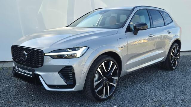 Volvo XC60 2.0 T8 PHEV AWD Ultra Dark Luchtvering - Bowers Wilkins Sound - 22 Licht metalen Wielen - Gelamineerde zijruiten - Maddage funcite voorstoelen - Alarm - Climate - RC20 Lederen interieur