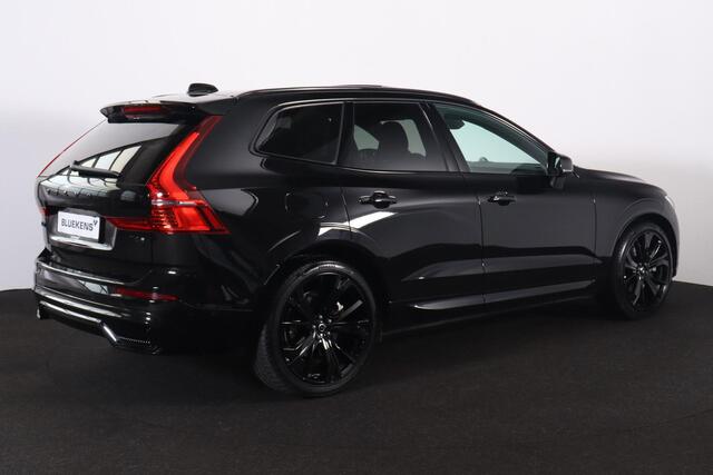 Volvo XC60 T6 Recharge AWD Ultra Black Edition - LONG RANGE - Luchtvering - Panorama/schuifdak - IntelliSafe Assist & Surround - 360º Camera - Adaptieve LED koplampen - Verwarmde voorstoelen, stuur & achterbank - Parkeersensoren voor & achter - Elektr. bedienb. voor