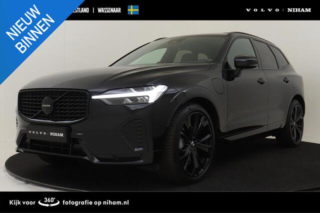 Volvo XC60 T6 PLUG-IN HYBRID AWD ULTRA BLACK EDITION *FULL OPTIONS!* -PANO.DAK|BOWERS&WILKINS|GEVENT.LEDER+MASSAGE|360°CAM|LUCHTVERING|TREKHAAK