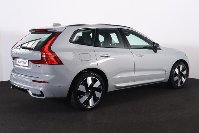 Volvo XC60 T6 Recharge AWD Ultra Dark - Luchtvering - Panorama/schuifdak - IntelliSafe Assist & Surround - 360º Camera - Harman/Kardon audio - Adaptieve LED koplampen - Verwarmde voorstoelen, stuur & achterbank - Parkeersensoren voor & achter - Elektr. bedienb. voor