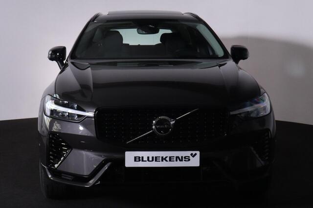 Volvo XC60 T6 Recharge AWD Ultra Dark - Panorama/schuifdak - IntelliSafe Assist & Surround - 360º Camera - Harman/Kardon audio - Adaptieve LED koplampen - Verwarmde voorstoelen, stuur & achterbank - Parkeersensoren voor & achter - Elektr. bedienb. voorstoelen met ge