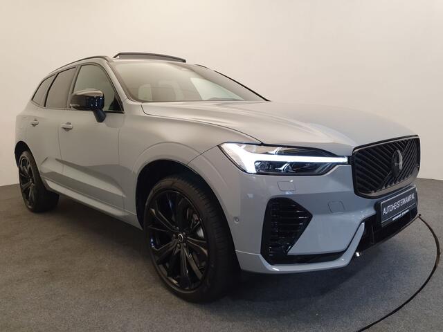 Volvo XC60 2.0 T6 Plug-in hybrid AWD Ultra Black Edition ¤79.192,- nieuw, Wegklapbare trekhaak, Panoramadak, Harman/Kardon