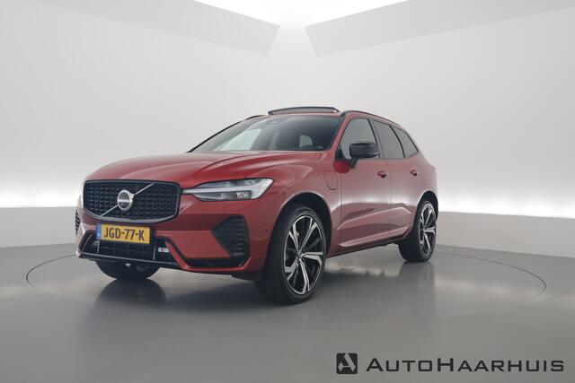 Volvo XC60 T8 Recharge R-Design | Pano | HUD | 360cam | H&K | Elek. Trekhaak | Memory seats | 21''