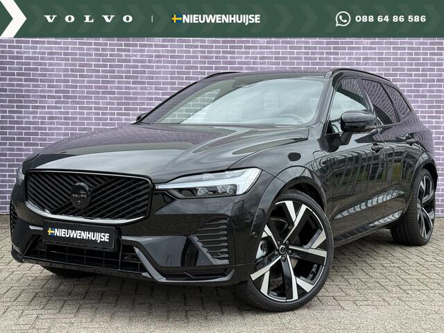 Volvo XC60 2.0 T6 Plug-in hybrid AWD Ultra Black Edition | Nieuw | Facelift! | Trekhaak | Luchtvering | 22'' Wielen | Gelaagd Glas | 360º Camera | VOL