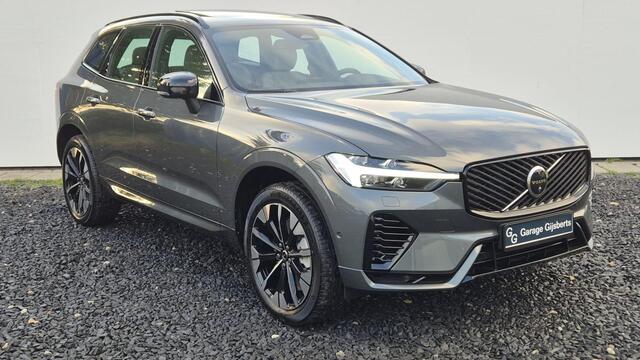 Volvo XC60 2.0 T6 Phev AWD Ultra Dark MY 2026 - 20" Wielen - Panoramadak - Lighting -Head up - H/K Audio - 360 Camera - Alarm - Climate - Full led koplampen -Donkere hemel