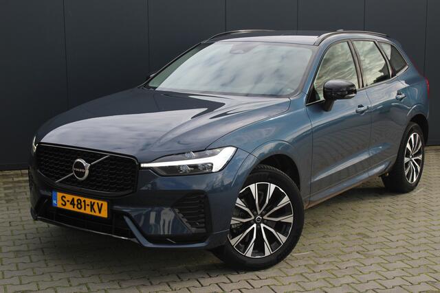 Volvo XC60 B5 Plus Dark | Incl. 12 maanden garantie | Trekhaak | Cruise Control | Verwarmde stoelen | Verwarmd stuurwiel | Apple Carplay/Android Auto | Elektrisch verstelbare voorstoelen | Elektrisch bedienbare achterklep | Lichtmetalen velgen | Bluetooth | DAB