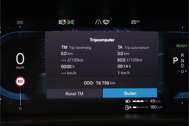 Volvo XC60 2.0 T8 AWD Recharge LONG RANGE 335kW/455pk Aut8 Ultimate Bright LUCHTVERING + HARMAN/KARDON + PANORAMADAK + PILOT ASSIST + ADAPT.CRUISE + LANE ASSIST + STOELMASSAGE + STOELVERWARMING&-VENTILATIE + 360 CAMERA + KEYLESS + PARKSENSOREN + 20" LM-VELGEN!!