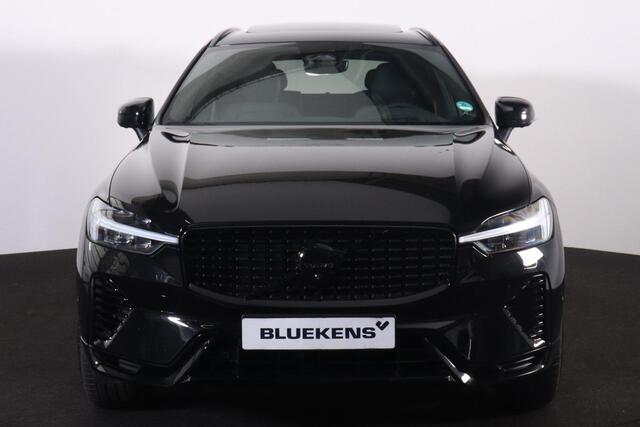 Volvo XC60 T6 Recharge AWD Ultra Black Edition - LONG RANGE - Panorama/schuifdak - IntelliSafe Assist & Surround - 360º Camera - Harman/Kardon audio - Adaptieve LED koplampen - Verwarmde voorstoelen, stuur & achterbank - Parkeersensoren voor & achter - Elektr. bedie
