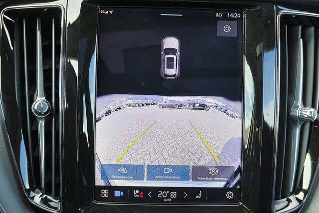 Volvo XC60 T6 Recharge AWD Core Bright - LONG RANGE - Panorama/schuifdak - IntelliSafe Assist & Surround - Parkeercamera achter - Verwarmde voorstoelen, stuur & achterbank - Parkeersensoren voor & achter - Draadloze tel. lader - High Performance audio - 18' LMV