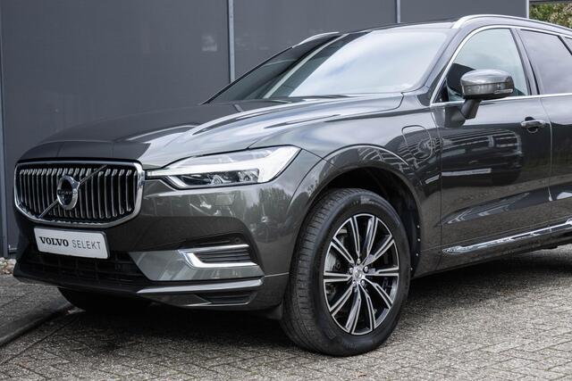 Volvo XC60 T8 Twin Engine AWD Inscription | Luchtvering | 360 graden Camera | Panoramisch schuif-/kanteldak | BLIS | Adaptieve Cruise Control | Geventileerde stoelen | Stoelkoeling & verwarming | Smartphone integratie |