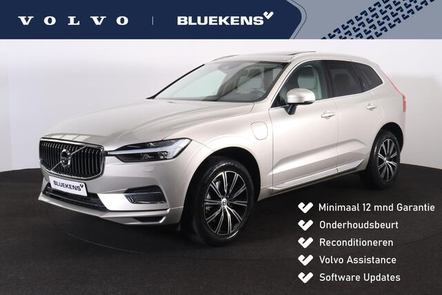 Volvo XC60 Recharge T6 AWD Inscription - Panorama/schuifdak - IntelliSafe Assist & Surround - 360º Camera - Harman/Kardon audio - Adaptieve LED koplampen - Verwarmde voorstoelen & stuur - Parkeersensoren voor & achter - Elektr. bedienb. voorstoelen met geheugen - He