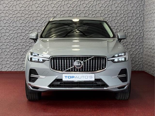 Volvo XC60 ?NIEUWE AUTO? VAPOUR GREY 2.0 T6 350 PK PHEV LEER AWD PLUS BRIGHT LONG RANGE PANO PERF.AUDIO ELEK.KLEP phev