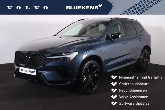 Volvo XC60 T6 Recharge AWD Plus Black Edition - Panorama/schuifdak - IntelliSafe Assist & Surround - 360º Camera - Harman/Kardon audio - Adaptieve LED koplampen - Verwarmde voorstoelen, stuur & achterbank - Parkeersensoren voor & achter - Elektr. bedienb. voorstoele