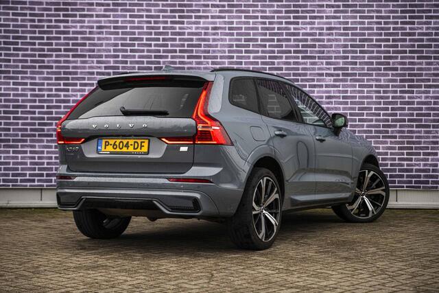 Volvo XC60 2.0 T6 Plug-in hybrid AWD R-Design | Long Range | Trekhaak | Panoramadak | 21" velgen | Adaptive cruise control | Stoel- en stuurwielverwarming | Achteruitrijcamera | Getint glas |