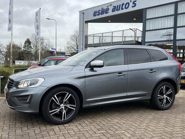 Volvo XC60 2.4 D5 AWD 220 pk Automaat R-Design Navigatie Xenon Standkachel Camera Elek Stoel ACC Stoelverwarming Bliss Getint Glas