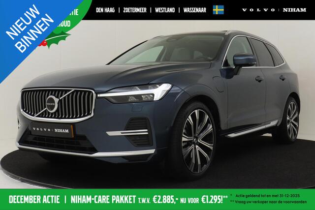 Volvo XC60 T8 PLUG-IN HYBRID AWD ULTIMATE BRIGHT -PANO.DAK|BOWERS&WILKINS|GEVENT.LEDER+MASSAGE|LUCHTVERING|360°CAM|HEAD-UP DISP.|ADAP.LED|DASHCAM|TREKHAAK|21"