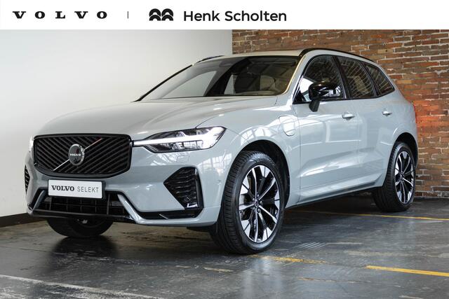 Volvo XC60 T6 Plug-in hybrid AWD Ultra Dark | Stoelverwarming | Electrische wegklapbare trekhaak | Head-Up Display | Adaptive Cruise Control | 360° Parkeercamera | Parkeersensoren voor + achter | Premium Audio by Harman Kardon