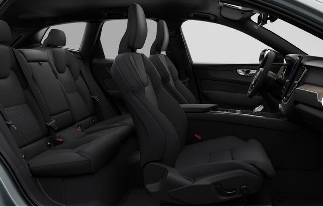 Volvo XC60 T6 350PK Automaat Plug-in hybrid AWD Plus Dark Elektrisch bedienbare voorstoelen met geheugen/ Stoelverwarming/ Stuurverwarming/ Harman Kardon audio/ 360 Camera/ BLIS