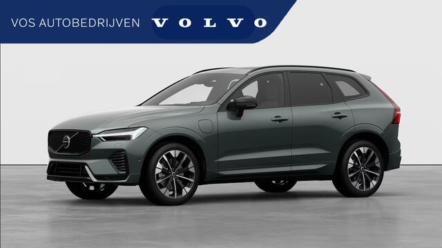 Volvo XC60 T6 Plug-in hybrid AWD Ultra Dark | 21" 5-V Spoke Black Diamond | Luchtvering | Extra getint glas achter